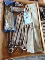 BOX END AND OTHER WRENCH SETS, METRIC SET IN POUCH