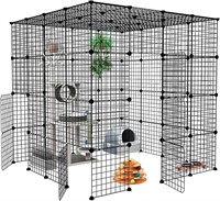 Eiiel Large Cat Cage Enclosure Indoor Cat Playpen