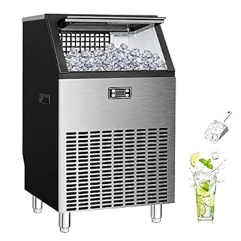 Commercial Ice Machine,100Lbs/Day