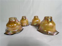 4 Iridescent Lamp Shades