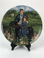 Edwin M. Knowles Bonnie & Rhett Collector Plate