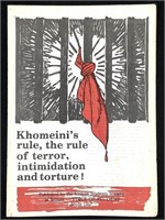 1986 Iranian Students Society Pamphlet Khomeini