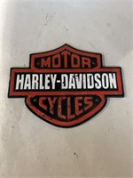 Harley-Davidson cast iron sign 8”x6”