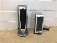 (2) Electric Heaters