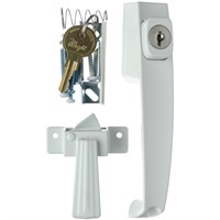 $15 WRIGHT PRODUCTS White Lockable Door Handleset