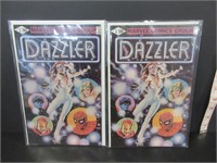 2 #1 MARVEL 1981 DAZZLER COMIC BOOKS