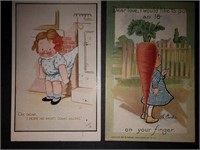 2 x RAPHAEL TUCK Humorous Postcards (1916)