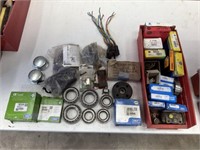 Bearings, seals, battery charger, springs, misc.