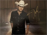 Justin Moore signed photo