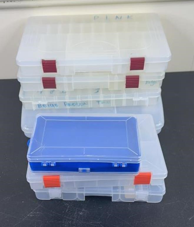 Assorted Tackle Boxes