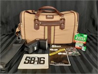 Nikon Speedlight SB-16 Flash & Camera Bag