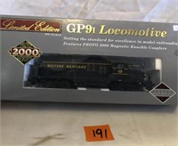 Limited Edition Western Maryland Engine HO Scale