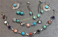 Sterling Bracelet & Earrings Sets