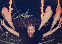 Autograph COA Calvin Harris Photo