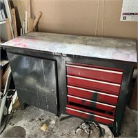 Metal Tool Cabinet/Workbench