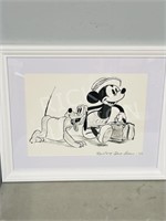 Mickey Mouse Society Dog Show 1939 story sketch