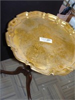 Table with Brass Top