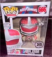 Funko POP Lord Zedd 666 Saban's Power Rangers NIB