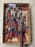 Standard flathead screwdrivers