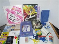 Box of Various Art and Crafting Supplies