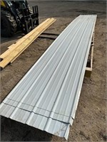 4 - 22'11" Sheets White Tin