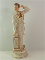 Jabeson Porcelain Figure Marked 1944 11" x 3"