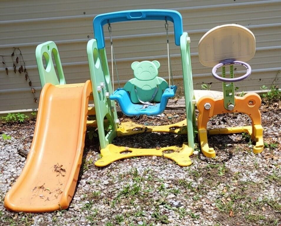 5-in-1 Indoor Outdoor Toddler Playset