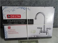 New DELTA Bar/Prep Stainless Sink Faucet