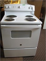 Electric stove-works