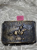 Pony Express Belt Buckle
