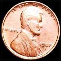 1927-S  Lincoln Wheat Penny UNCIRCULATED