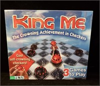 Winning Moves King Me Self-Crowning Checker Game