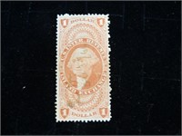 $1.00 U.S. Internal Revenue Stamp Inland Exchange