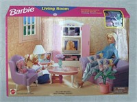 BARBIE LIVING ROOM PLAYSET NEW IN BOX