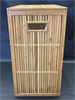 The Container Store Bamboo Laundry Hamper