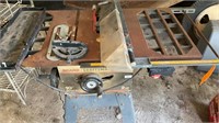 Table saw as shown