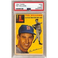 1954 Topps Ted Williams Psa 1.5