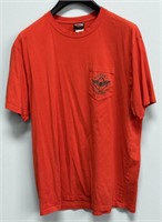 Harley Davidson Orange T-Shirt- 2XL