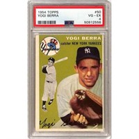 1954 Topps Yogi Berra Psa 4