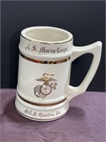 US Marines military Stein Ohio pottery
