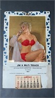 1950s Jim & Bills Texaco Erotic Calendar