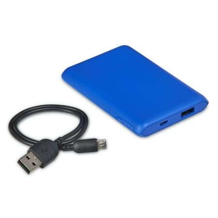 onn. Portable Battery  4k mAh  Blue