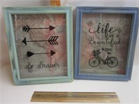 SHADOW BOX WALL DECOR