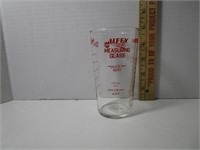 VINTAGE JIFFY MEASURING GLASS