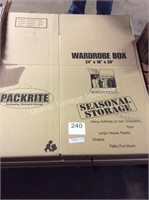 1 SKID WARDROBE BOXES