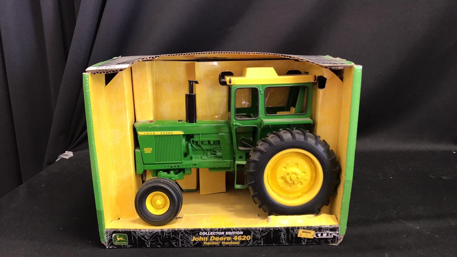 Toy Tractors and Toy Airplane Collection