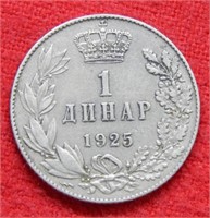 1925 Yugoslavia Dinar