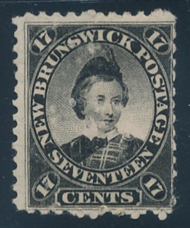 CANADA NEW BRUNSWICK #11 MINT AVE OG H