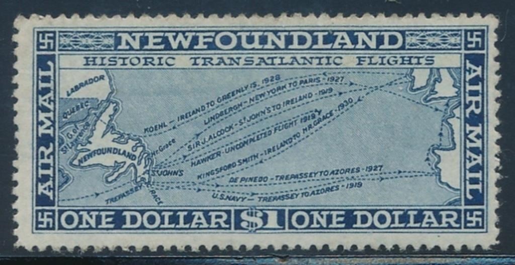 CANADA NEWFOUNDLAND #C8 MINT FINE H