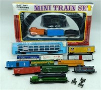 (XY) Mini Trains and Train Set Battery Operated.